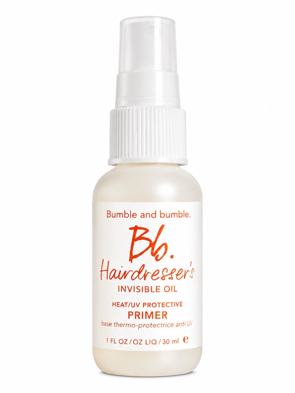 BUMBLE AND BUMBLE INVISIBLE OIL HEAT/UV PROTECTIVE PRIMER 30ML - BRAND NEW